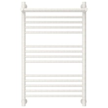 Полотенцесушитель водяной 800х500 античное белое золото Сунержа Богема с полкой+ 10-0223-8050