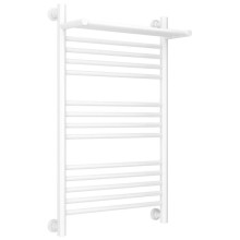 Полотенцесушитель водяной 800х500 белый глянец Сунержа Богема с полкой+ 12-0223-8050