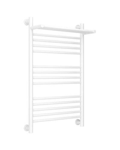 Полотенцесушитель водяной 800х500 белый глянец Сунержа Богема с полкой+ 12-0223-8050