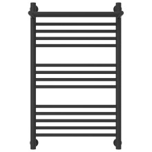 Полотенцесушитель водяной 800х500 темный титан муар Сунержа Богема с полкой+ 15-0223-8050