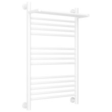Полотенцесушитель водяной 800х500 белый матовый Сунержа Богема с полкой+ 30-0223-8050