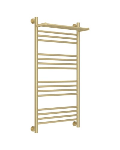 Полотенцесушитель водяной 1000х500 шампань матовая Сунержа Богема с полкой+ 022-0223-1050