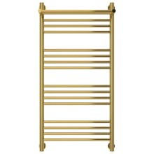 Полотенцесушитель водяной 1000х500 золотой Сунержа Богема с полкой+ 03-0223-1050