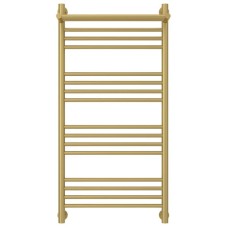 Полотенцесушитель водяной 1000х500 золотой матовый Сунержа Богема с полкой+ 032-0223-1050