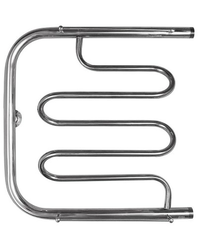 Водяной полотенцесушитель Energy Mix 600x600 EWTR00MIX0606000000 с полкой Хром