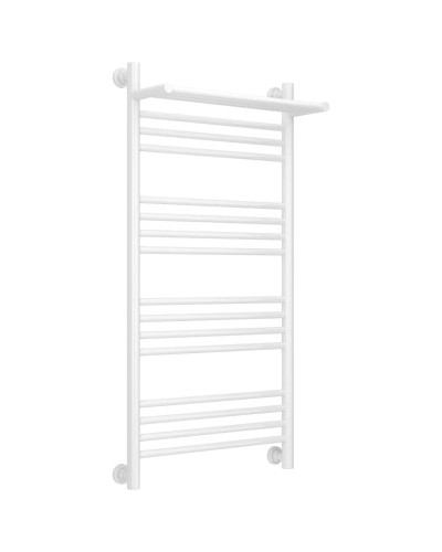 Полотенцесушитель водяной 1000х500 белый глянец Сунержа Богема с полкой+ 12-0223-1050