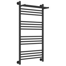 Полотенцесушитель водяной 1000х500 темный титан муар Сунержа Богема с полкой+ 15-0223-1050