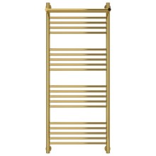 Полотенцесушитель водяной 1200х500 золотой Сунержа Богема с полкой+ 03-0223-1250