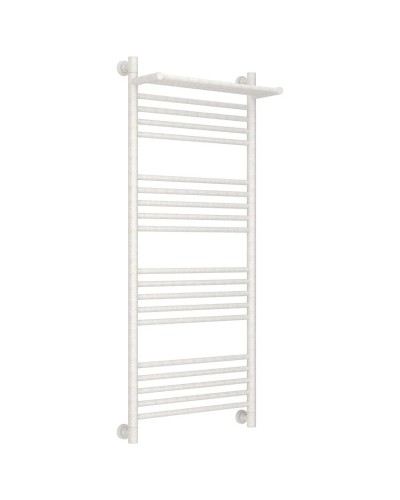 Полотенцесушитель водяной 1200х500 античное белое золото Сунержа Богема с полкой+ 10-0223-1250