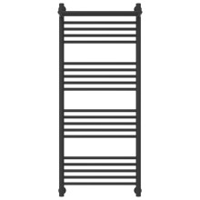 Полотенцесушитель водяной 1200х500 темный титан муар Сунержа Богема с полкой+ 15-0223-1250