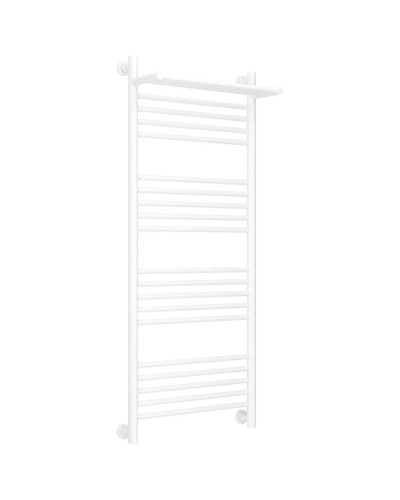 Полотенцесушитель водяной 1200х500 белый матовый Сунержа Богема с полкой+ 30-0223-1250
