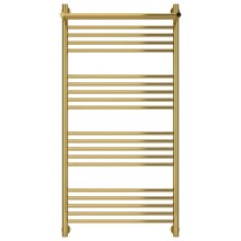 Полотенцесушитель водяной 1200х600 золотой Сунержа Богема с полкой+ 03-0223-1260