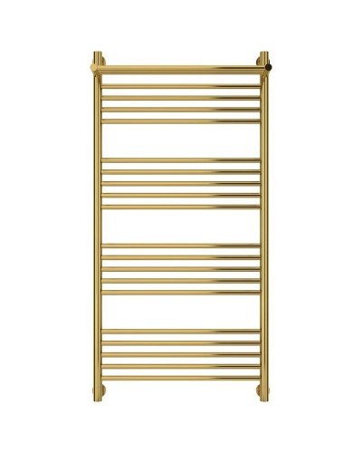 Полотенцесушитель водяной 1200х600 золотой Сунержа Богема с полкой+ 03-0223-1260