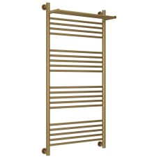 Полотенцесушитель водяной 1200х600 состаренная бронза Сунержа Богема с полкой+ 05-0223-1260