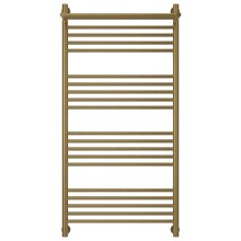 Полотенцесушитель водяной 1200х600 состаренная бронза Сунержа Богема с полкой+ 05-0223-1260