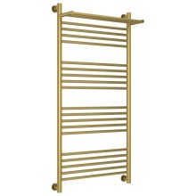 Полотенцесушитель водяной 1200х600 состаренная латунь Сунержа Богема с полкой+ 051-0223-1260