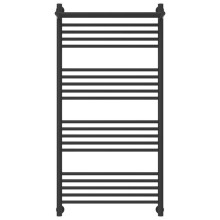 Полотенцесушитель водяной 1200х600 темный титан муар Сунержа Богема с полкой+ 15-0223-1260