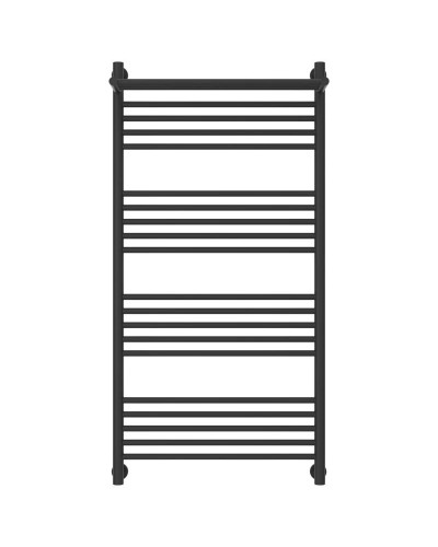 Полотенцесушитель водяной 1200х600 темный титан муар Сунержа Богема с полкой+ 15-0223-1260