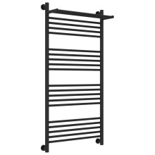 Полотенцесушитель водяной 1200х600 черный матовый Сунержа Богема с полкой+ 31-0223-1260