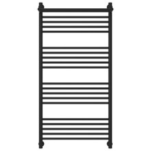 Полотенцесушитель водяной 1200х600 черный матовый Сунержа Богема с полкой+ 31-0223-1260