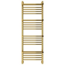 Полотенцесушитель водяной 1200х400 золотой Сунержа Богема с полкой+ 03-0224-1240