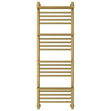 Полотенцесушитель водяной 1200х400 золотой матовый Сунержа Богема с полкой+ 032-0224-1240