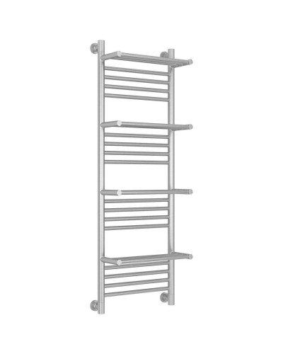 Полотенцесушитель водяной 1200х400 сатин Сунержа Богема с полкой+ 071-0224-1240