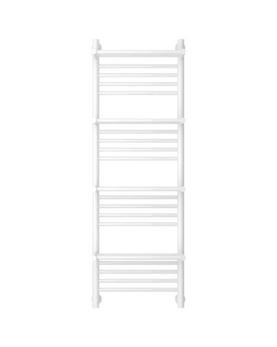 Полотенцесушитель водяной 1200х400 белый глянец Сунержа Богема с полкой+ 12-0224-1240