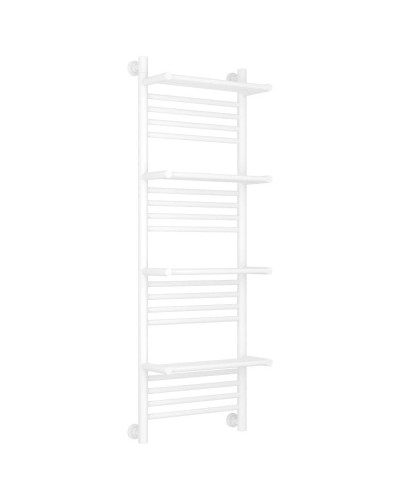 Полотенцесушитель водяной 1200х400 белый матовый Сунержа Богема с полкой+ 30-0224-1240