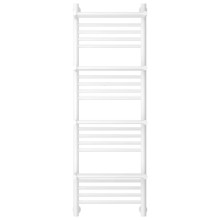 Полотенцесушитель водяной 1200х400 белый матовый Сунержа Богема с полкой+ 30-0224-1240