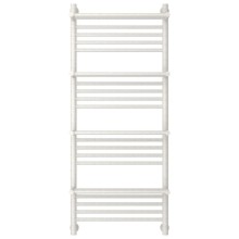 Полотенцесушитель водяной 1200х500 античное белое золото Сунержа Богема с полкой+ 10-0224-1250