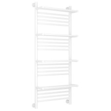 Полотенцесушитель водяной 1200х500 белый матовый Сунержа Богема с полкой+ 30-0224-1250