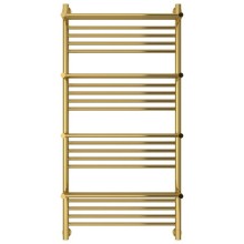 Полотенцесушитель водяной 1200х600 золотой Сунержа Богема с полкой+ 03-0224-1260