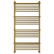 Полотенцесушитель водяной 1200х600 состаренная бронза Сунержа Богема с полкой+ 05-0224-1260