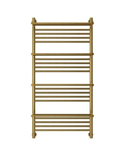 Полотенцесушитель водяной 1200х600 состаренная бронза Сунержа Богема с полкой+ 05-0224-1260