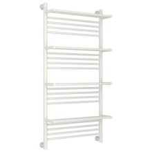 Полотенцесушитель водяной 1200х600 античное белое золото Сунержа Богема с полкой+ 10-0224-1260