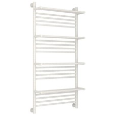 Полотенцесушитель водяной 1200х600 античное белое золото Сунержа Богема с полкой+ 10-0224-1260