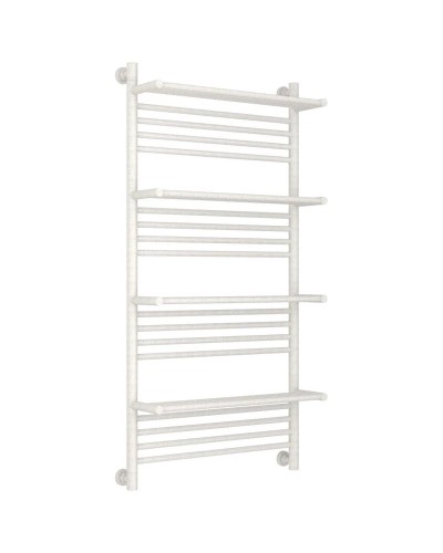 Полотенцесушитель водяной 1200х600 античное белое золото Сунержа Богема с полкой+ 10-0224-1260