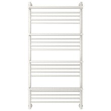 Полотенцесушитель водяной 1200х600 античное белое золото Сунержа Богема с полкой+ 10-0224-1260