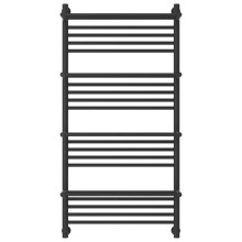 Полотенцесушитель водяной 1200х600 темный титан муар Сунержа Богема с полкой+ 15-0224-1260