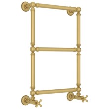 Полотенцесушитель водяной 660х400 золотой матовый Сунержа Ренессанс 1304 032-0280-6640
