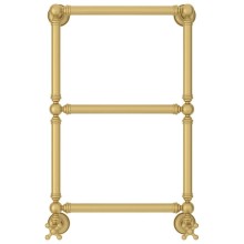 Полотенцесушитель водяной 660х400 золотой матовый Сунержа Ренессанс 1304 032-0280-6640