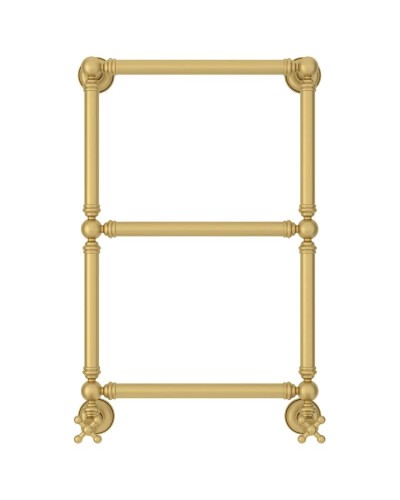 Полотенцесушитель водяной 660х400 золотой матовый Сунержа Ренессанс 1304 032-0280-6640