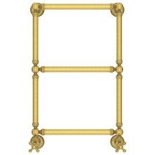 Полотенцесушитель водяной 660х400 состаренная латунь Сунержа Ренессанс 1304 051-0280-6640