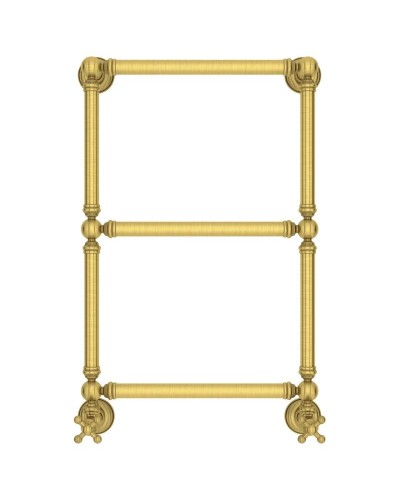 Полотенцесушитель водяной 660х400 состаренная латунь Сунержа Ренессанс 1304 051-0280-6640