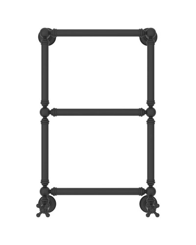 Полотенцесушитель водяной 660х400 темный титан муар Сунержа Ренессанс 1304 15-0280-6640