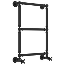 Полотенцесушитель водяной 660х400 черный матовый Сунержа Ренессанс 1304 31-0280-6640