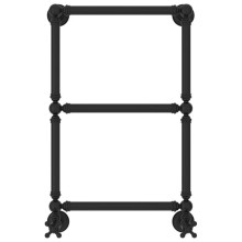 Полотенцесушитель водяной 660х400 черный матовый Сунержа Ренессанс 1304 31-0280-6640