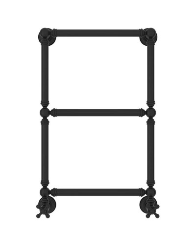 Полотенцесушитель водяной 660х400 черный матовый Сунержа Ренессанс 1304 31-0280-6640