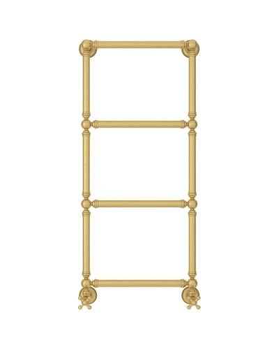 Полотенцесушитель водяной 960х400 золотой матовый Сунержа Ренессанс 1304 032-0280-9640